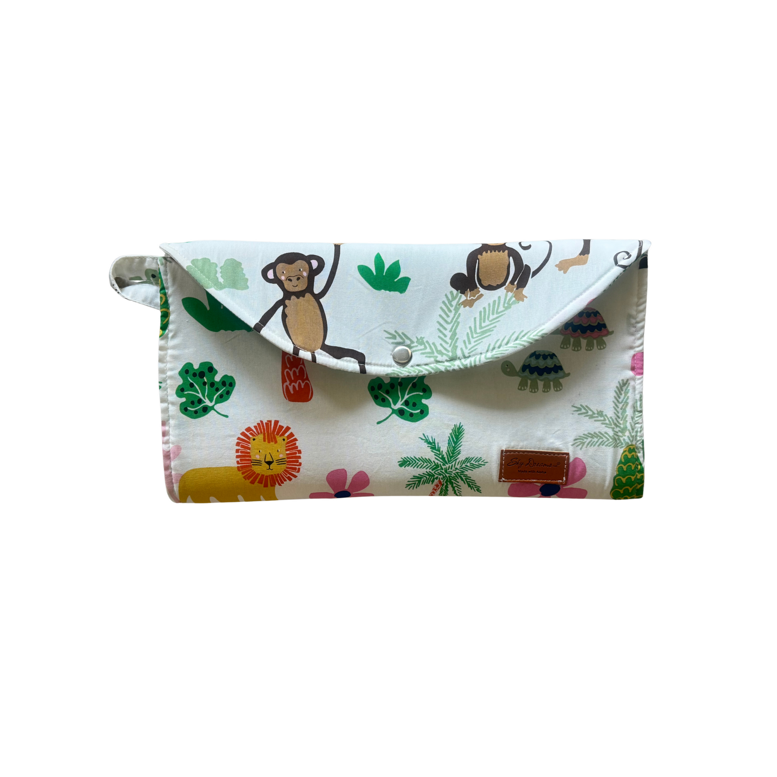 Nevaeh Travel Changing Mat-Jungle fever