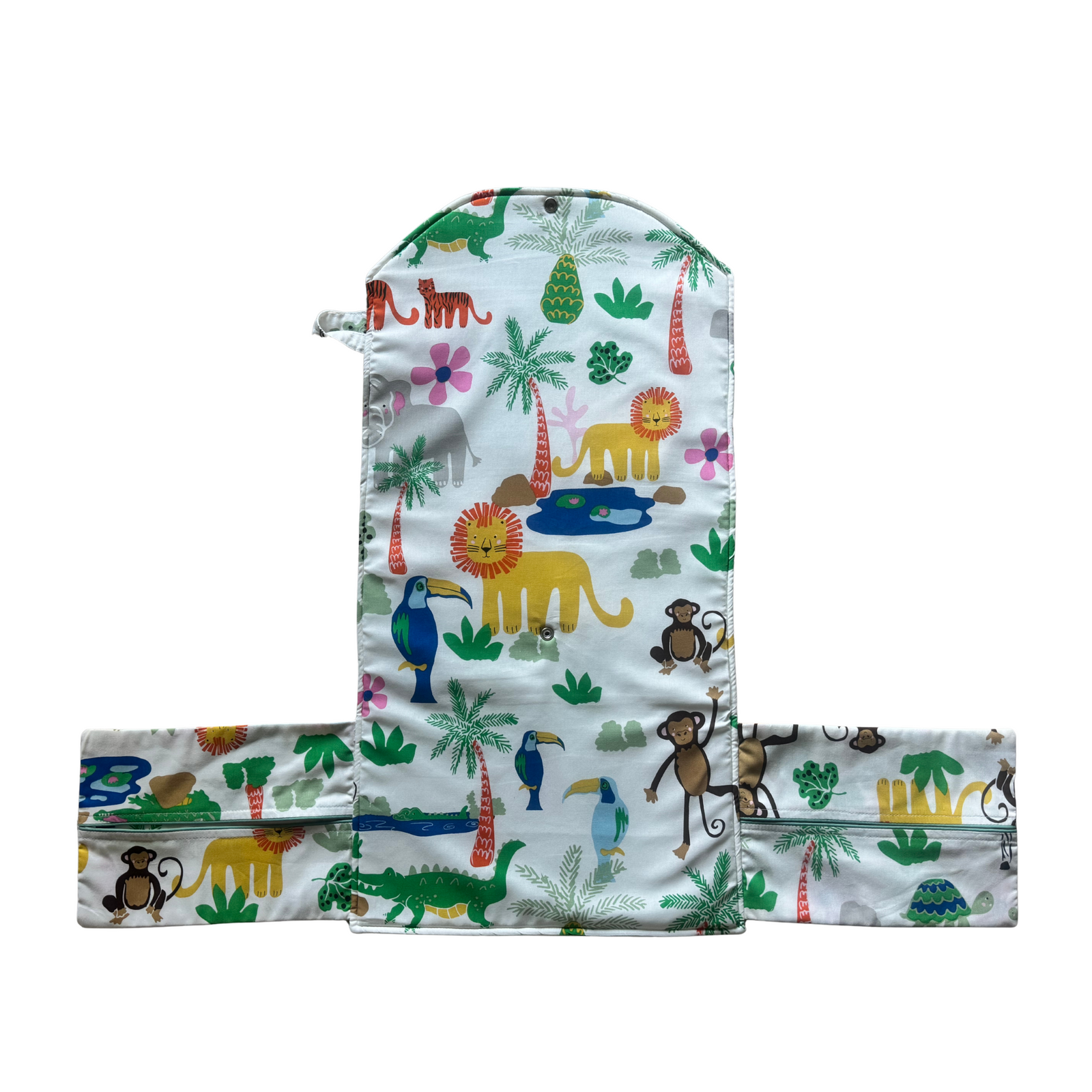 Nevaeh Travel Changing Mat-Jungle fever