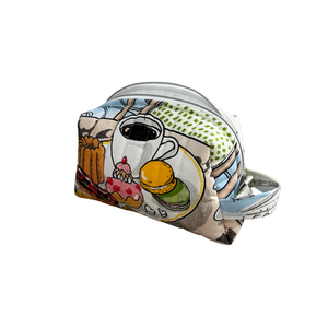 From France with Love – Cosmetic + Toiletry Bag – Cafe a Paris