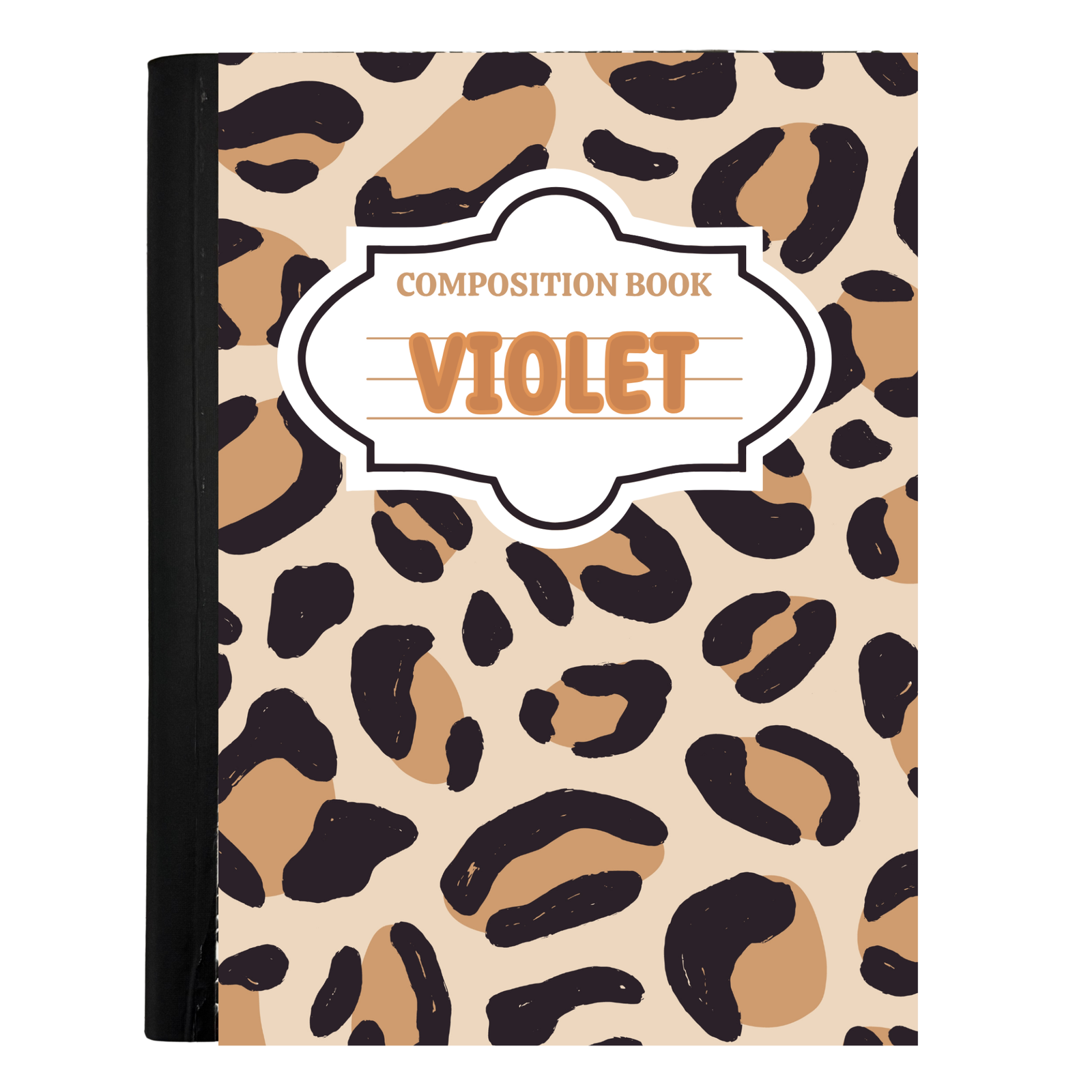 Personalized Travel Journal - Cheetah