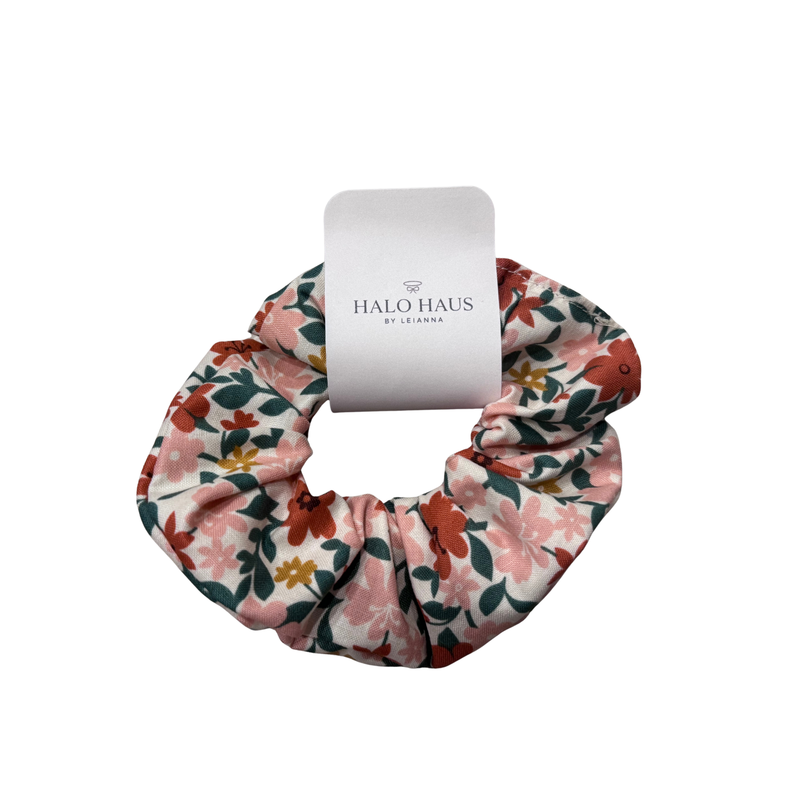 Halo Haus scrunchies-Peach blossom