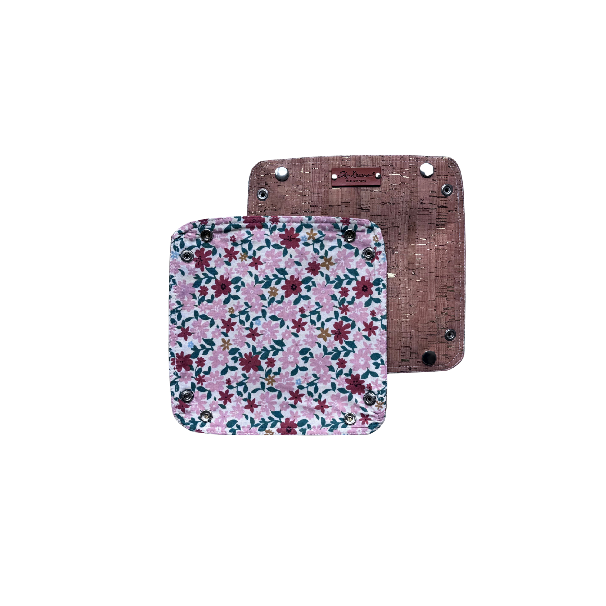 Travel Valet with Cork-Peach Blossom