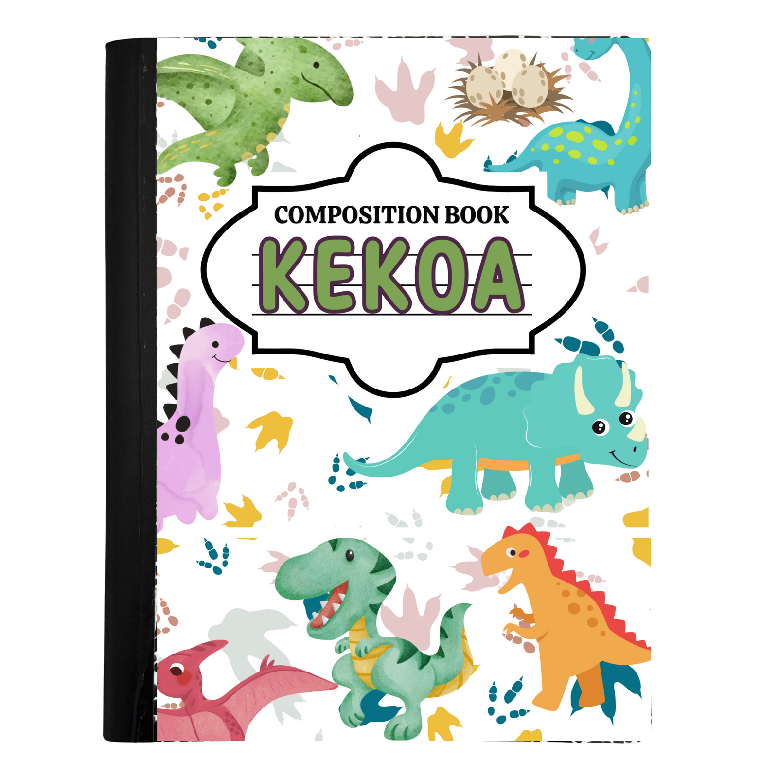 Personalized Travel Journal - Dino