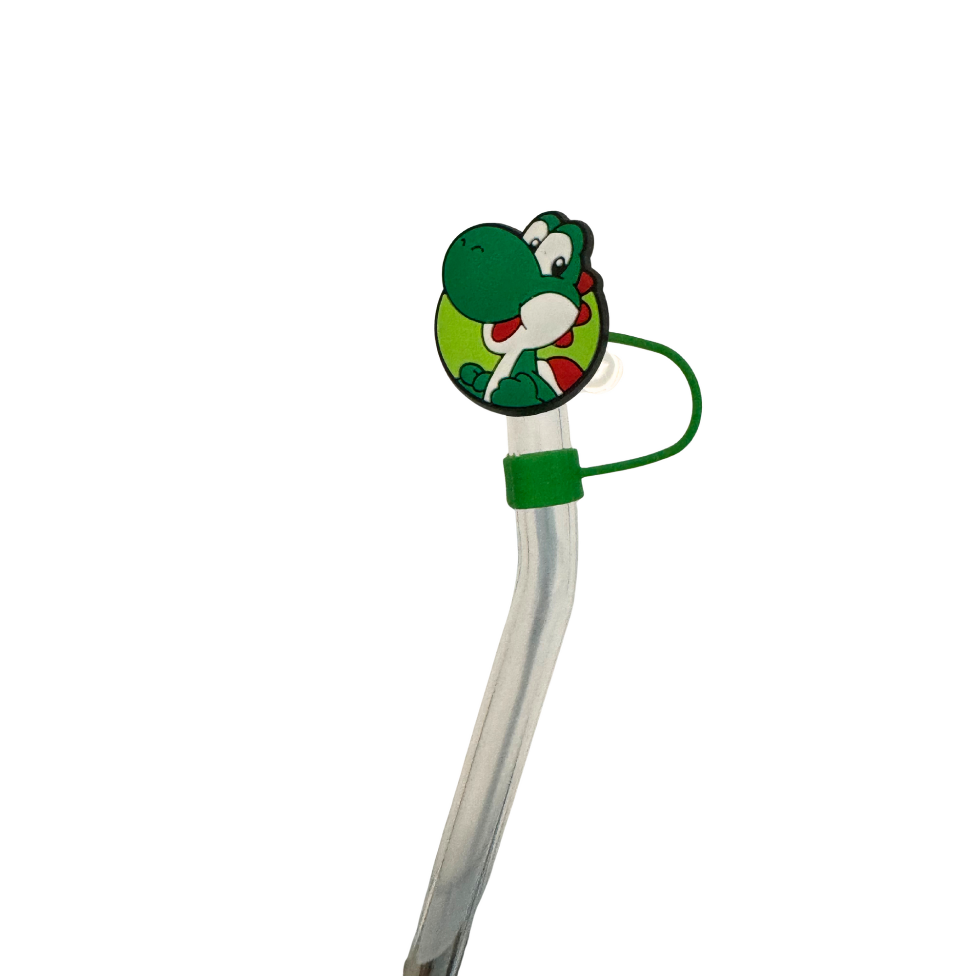 Limited edition-Silicone Straw topper-Green Dragon