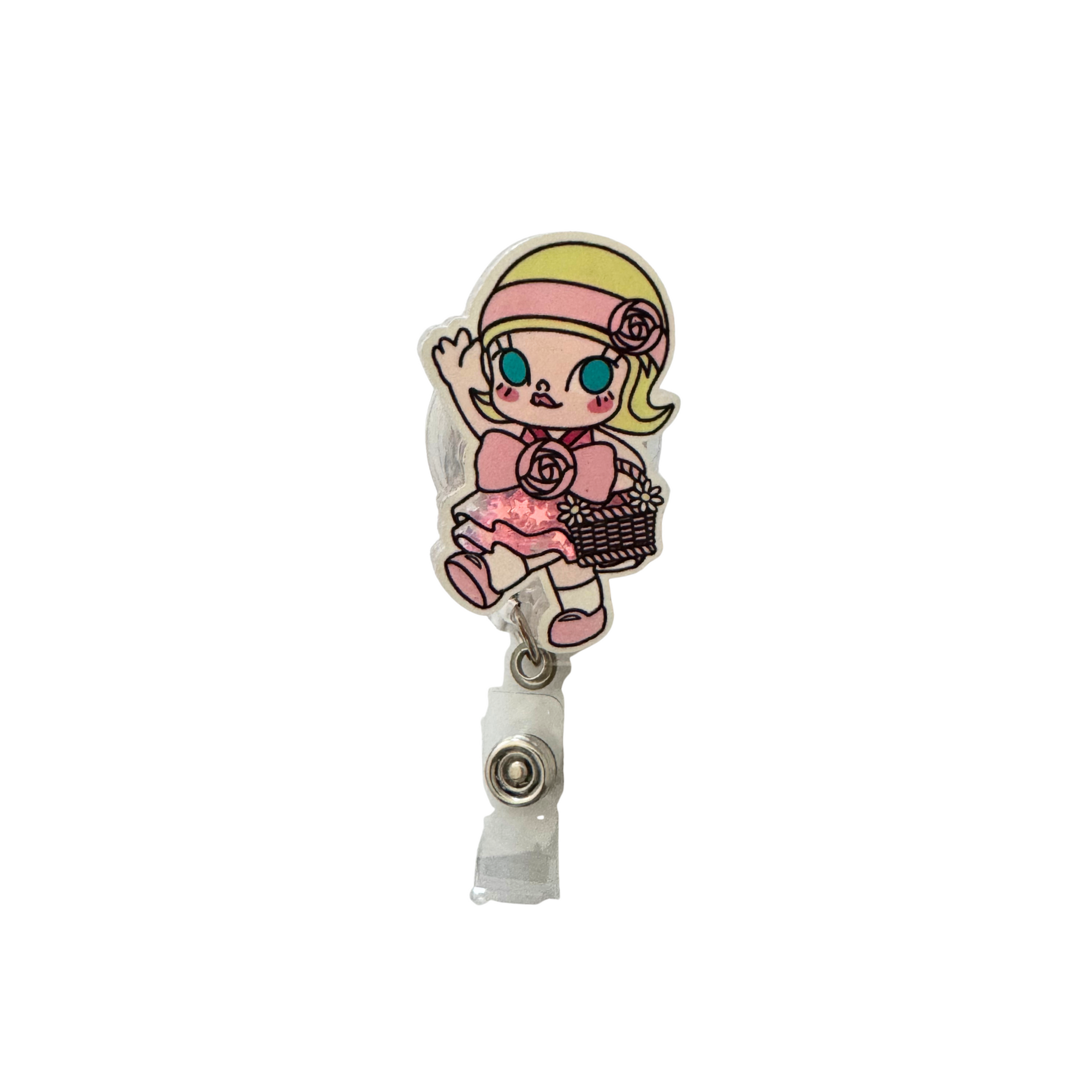 Limited edition-Badge Reel with FREE plastic card holder-Design 10