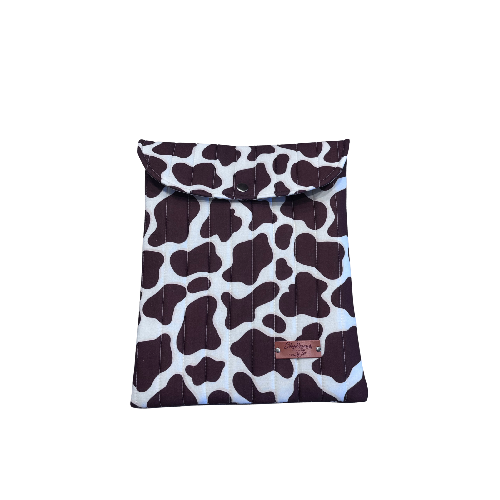 Quilted Laptop + iPad Sleeve – Lone Star Cowhide