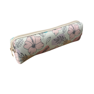 Pencil Pouch/Make up pouch-Hibiscus Aloha