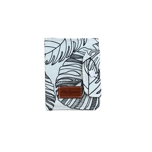 Passport Cover-Large monstera scattered