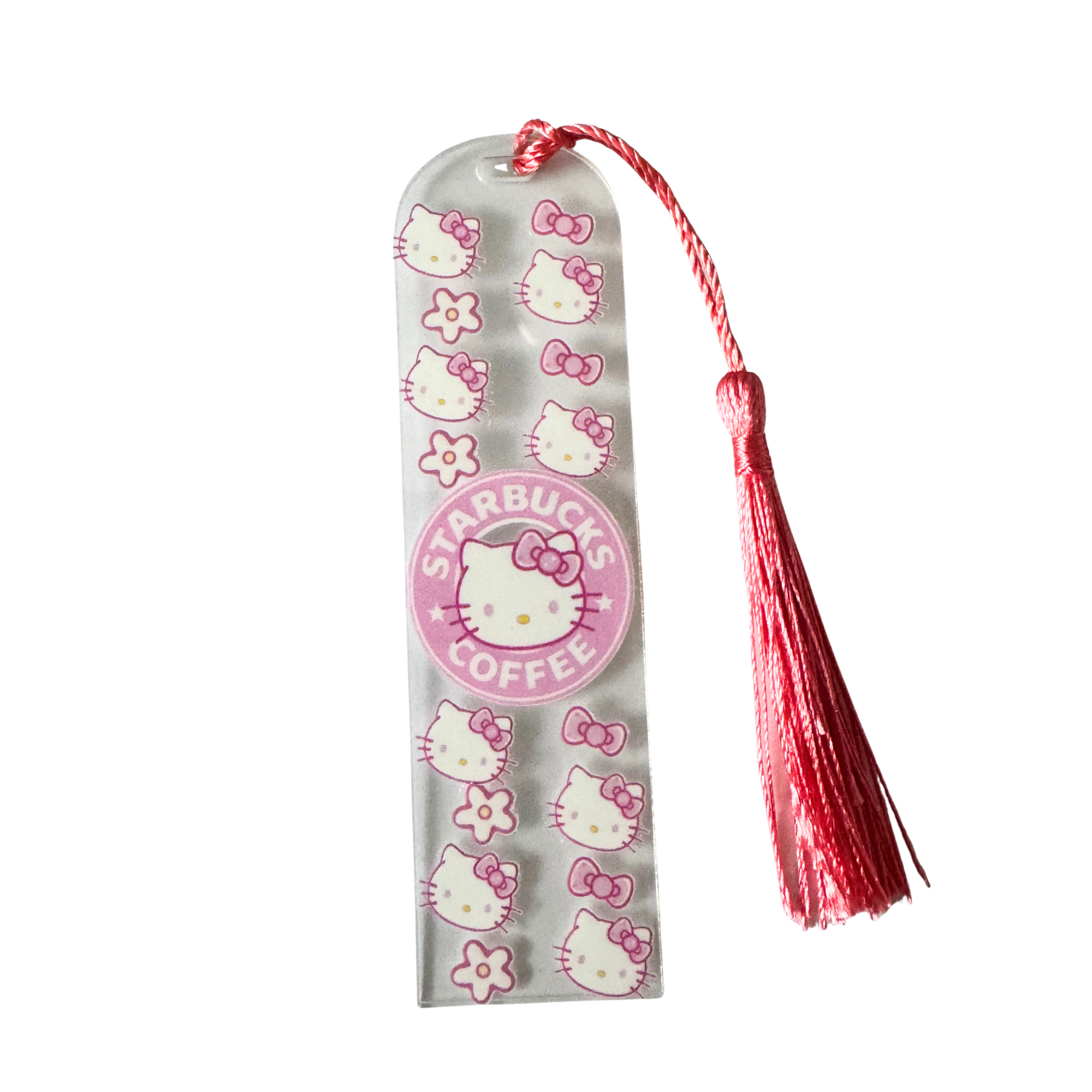 Limited edition-Acrylic Bookmark with Tassel-Kawaii #14