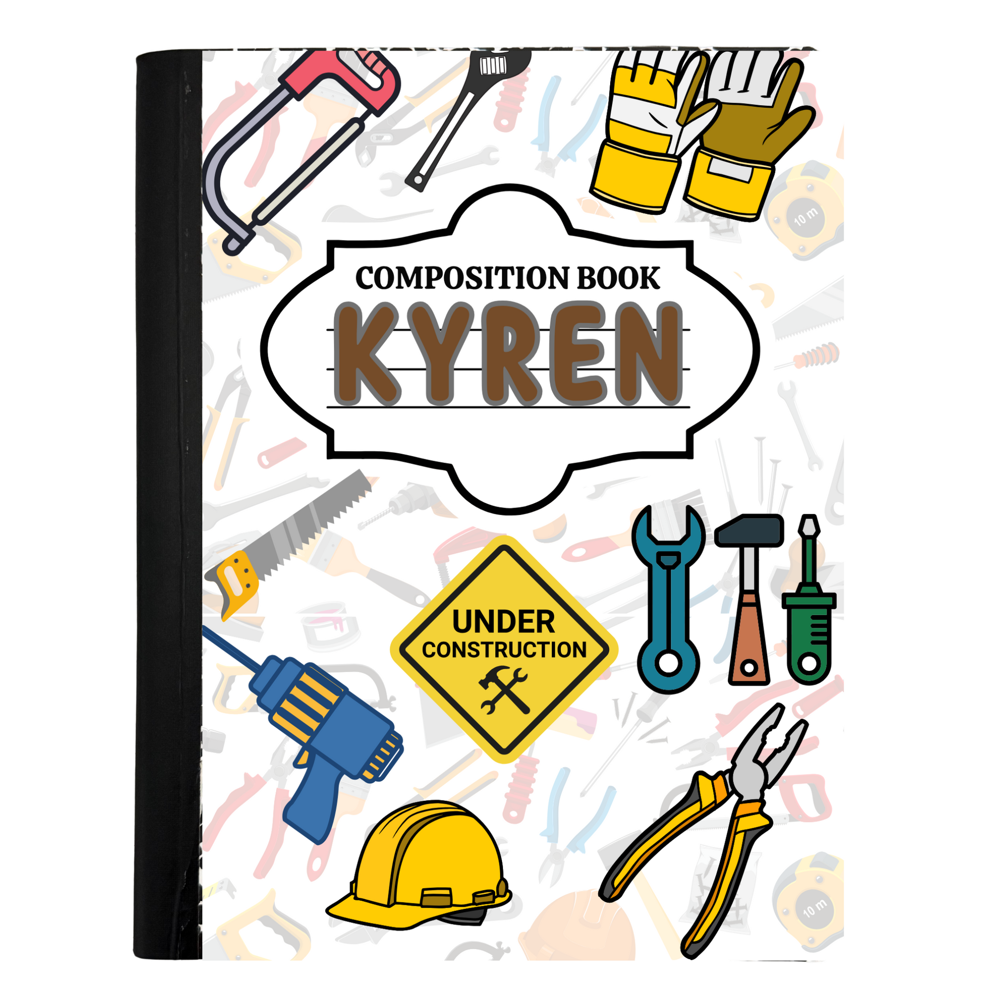 Personalized composition/Travel composition notebooks-Under Construction