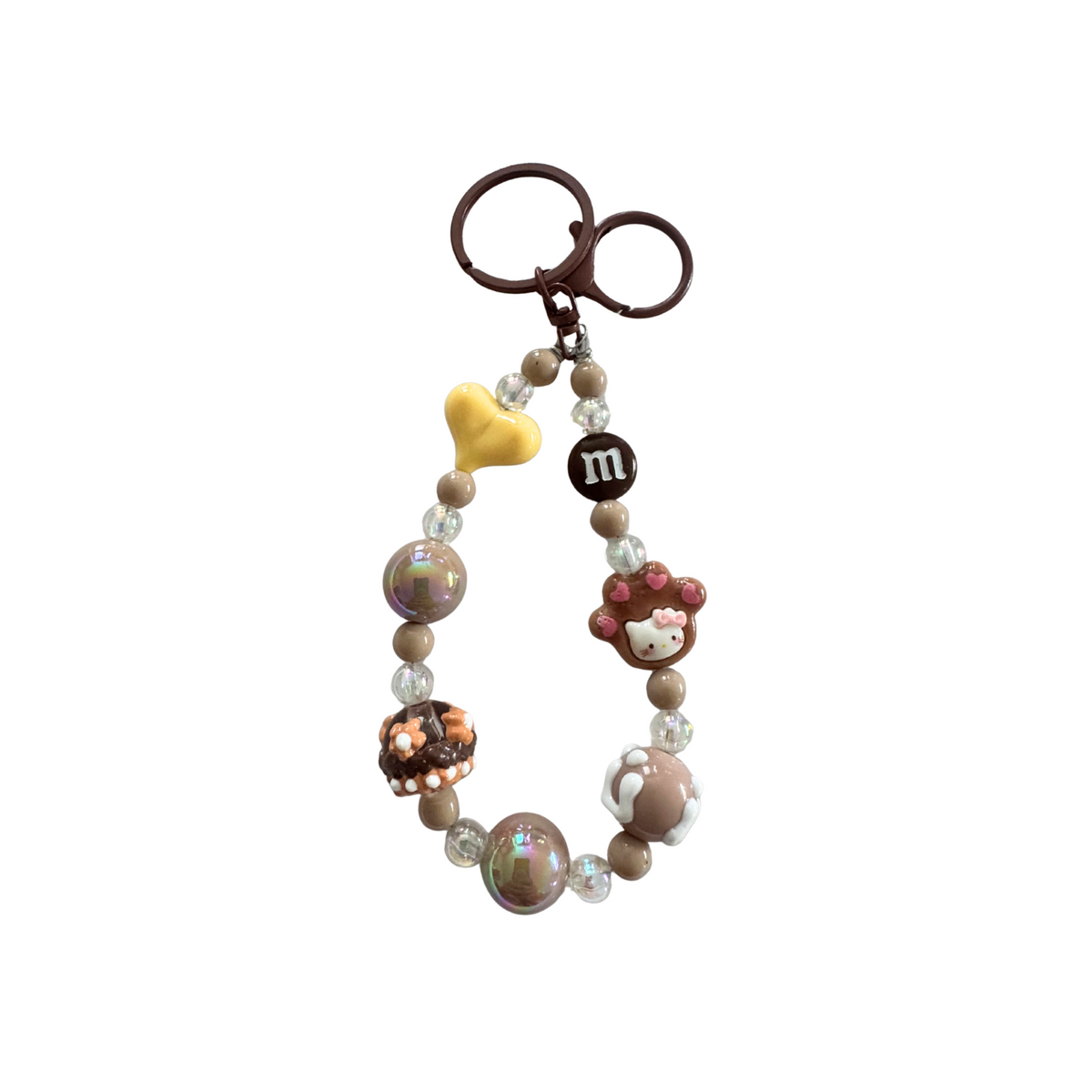 Limited edition-Bag Charm with key ring-Design 17