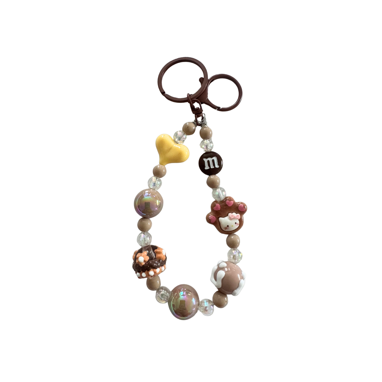 Limited edition-Bag Charm with key ring-Design 17
