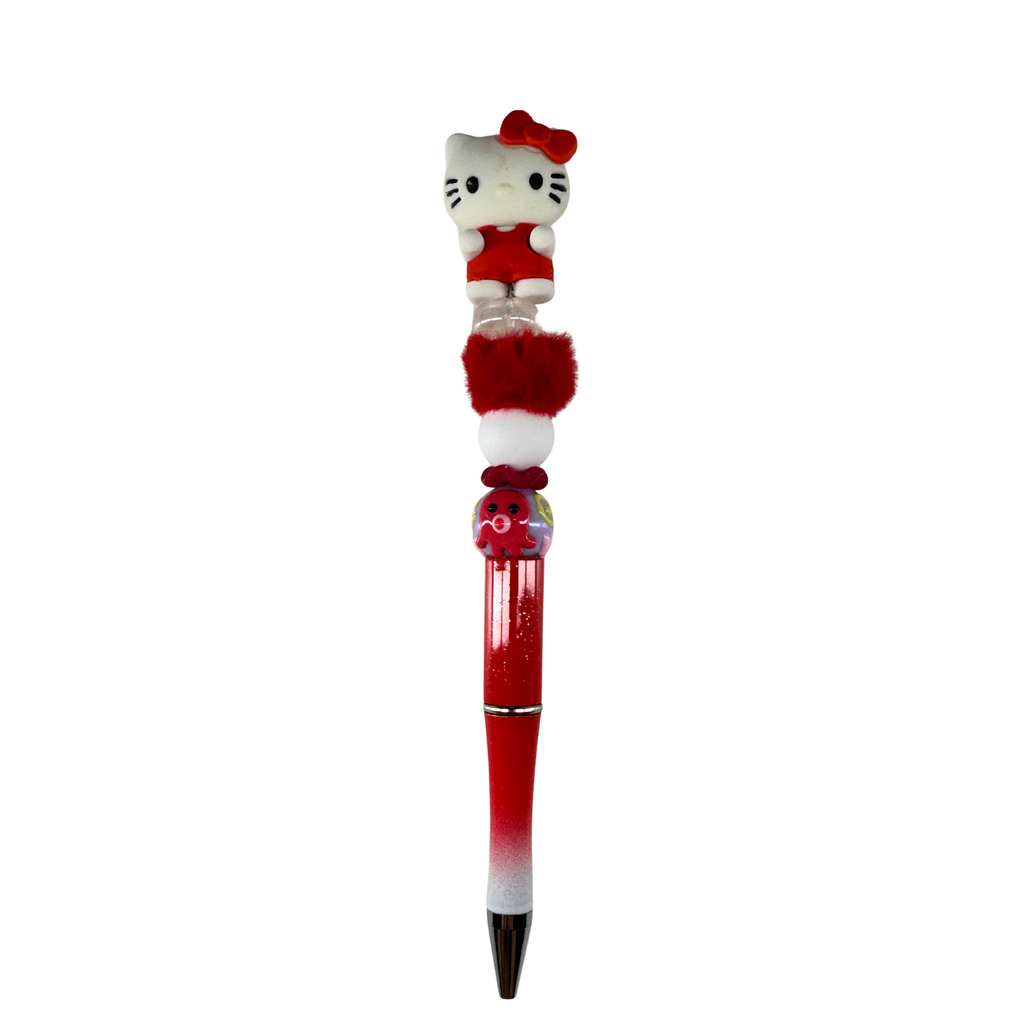 Limited edition-Kawaii Beadable pens w/ refill-Design 2
