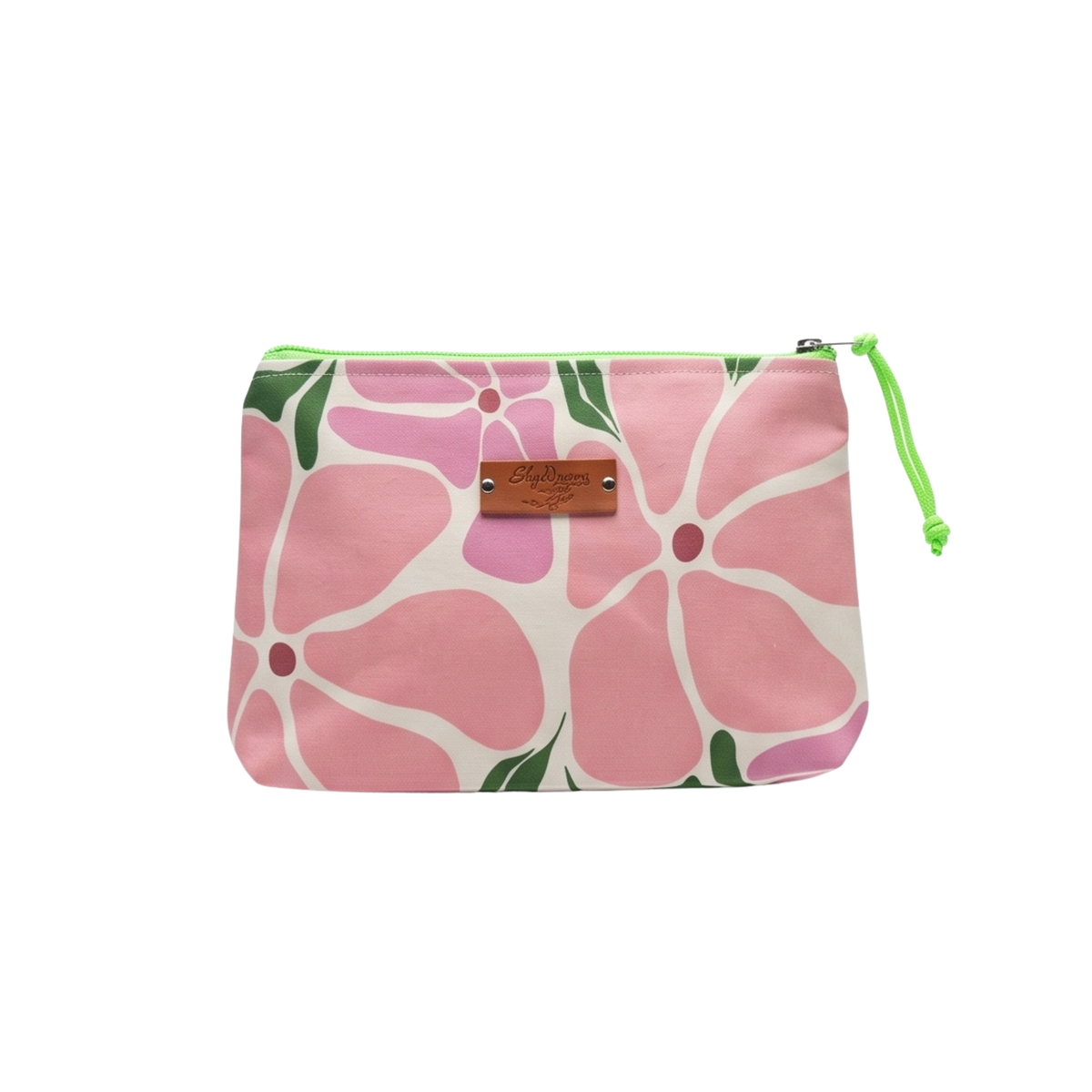 Waterproof Travel Pouch - Pua Aloalo Multi pink