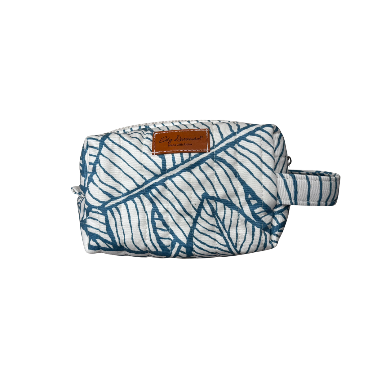Mini Jet set cosmetic/toiletry bag-Mai&#39;a Blue