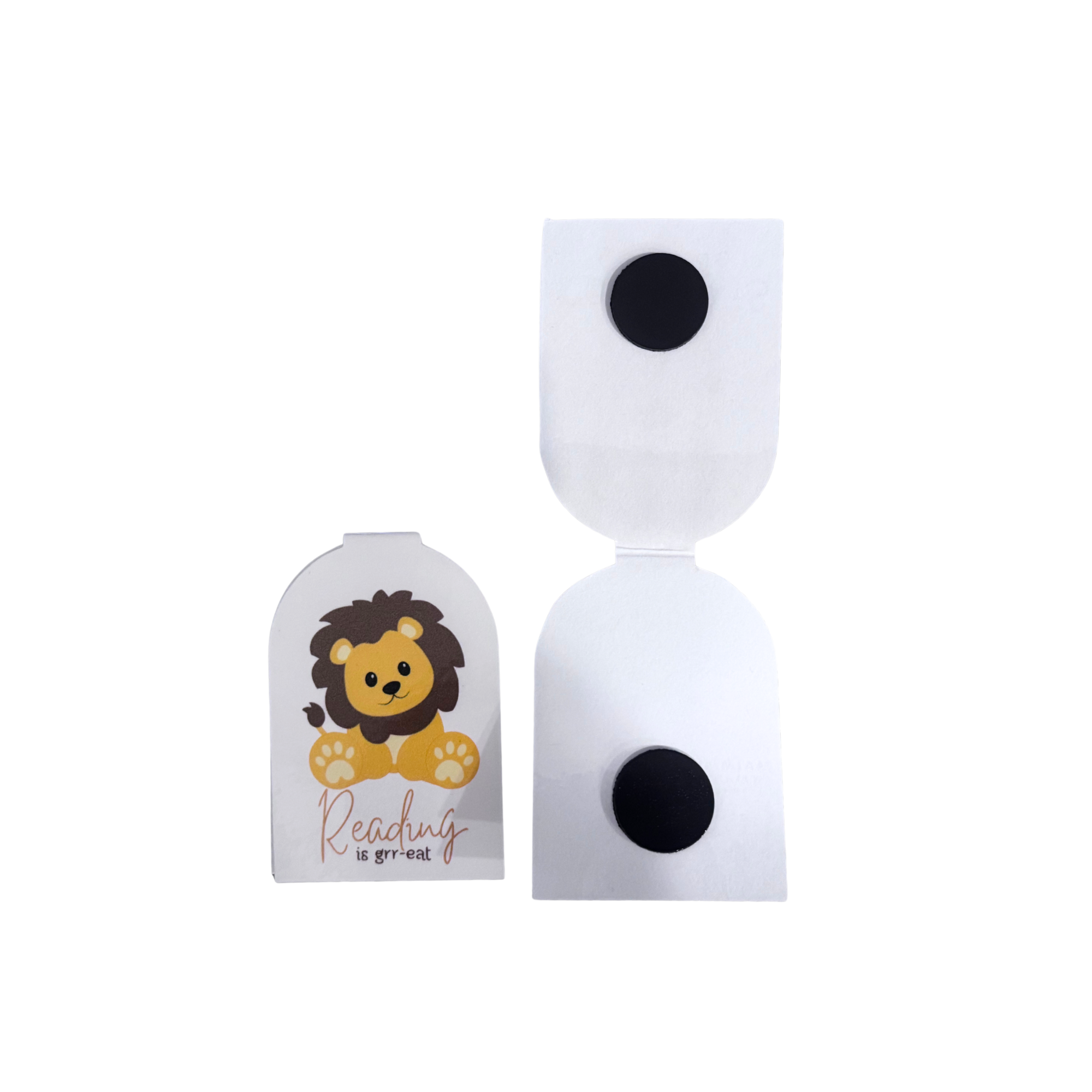 Magnetic bookmark-Reading is grr-eat