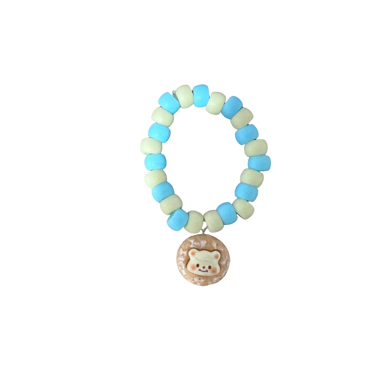 Violet&#39;s Sparkle shop-Bracelet bracelet w/ charm-Kawaii bear