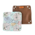 Travel Valet with Brown Vegan leather designs