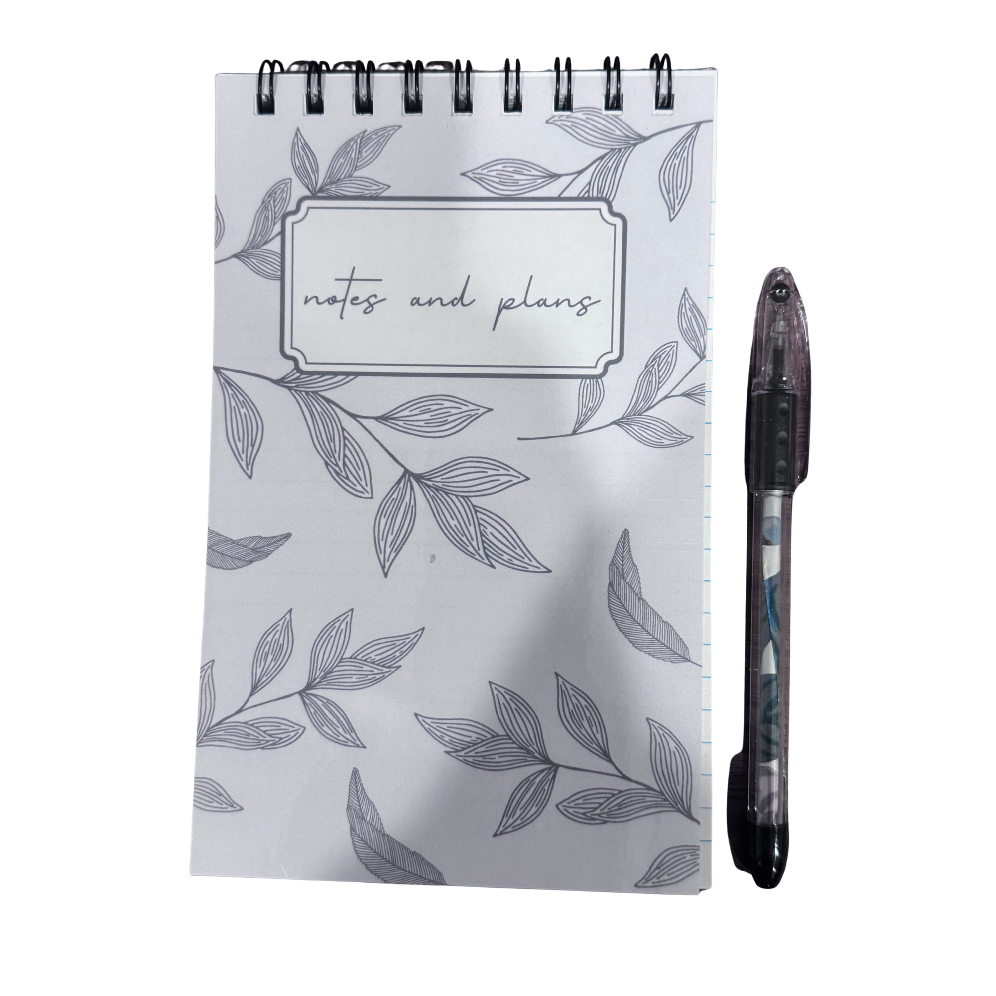 Ivy's Kawaii shop-Large spiral notepad-Notes and plans