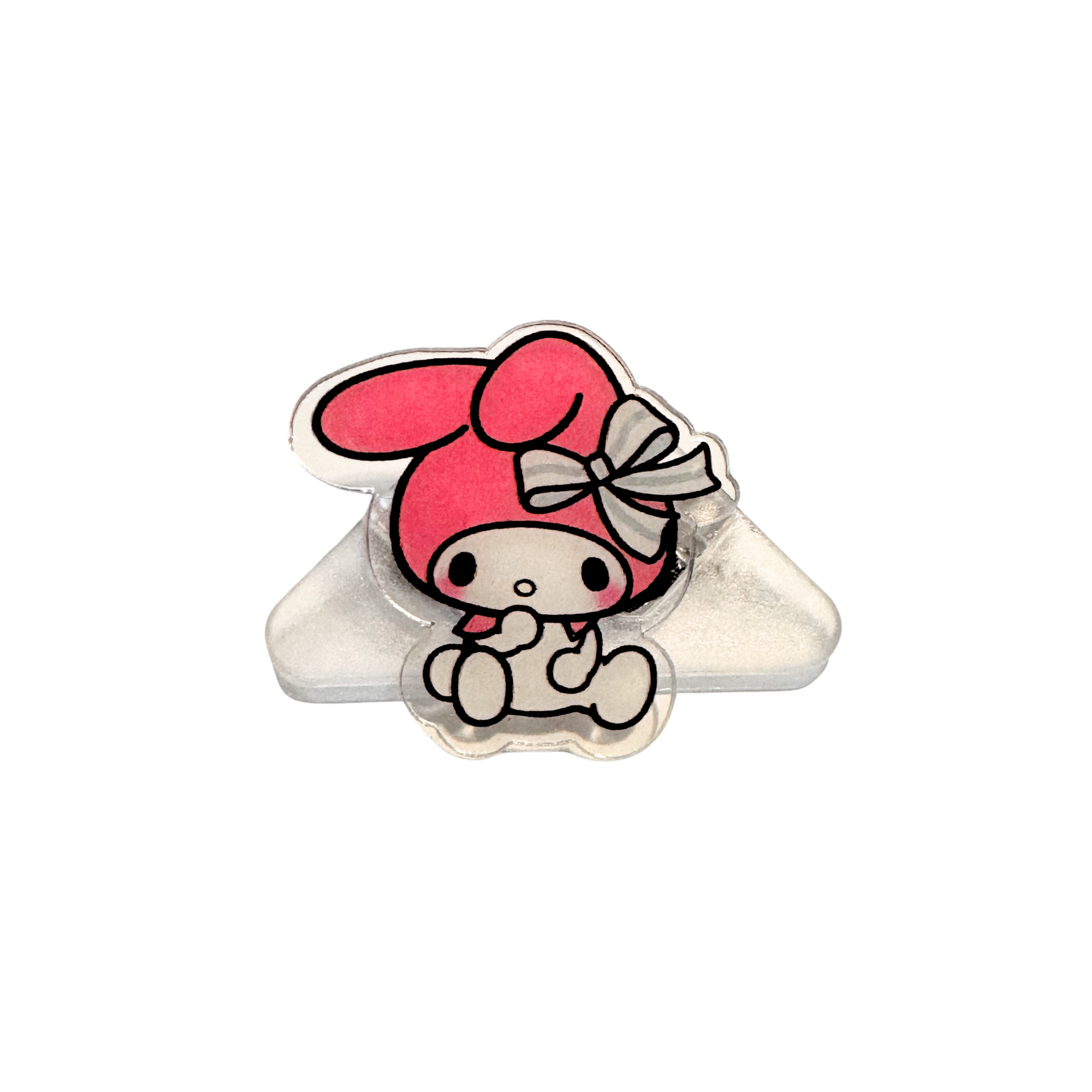 Limited edition-Corner Book Marker-Clear pink