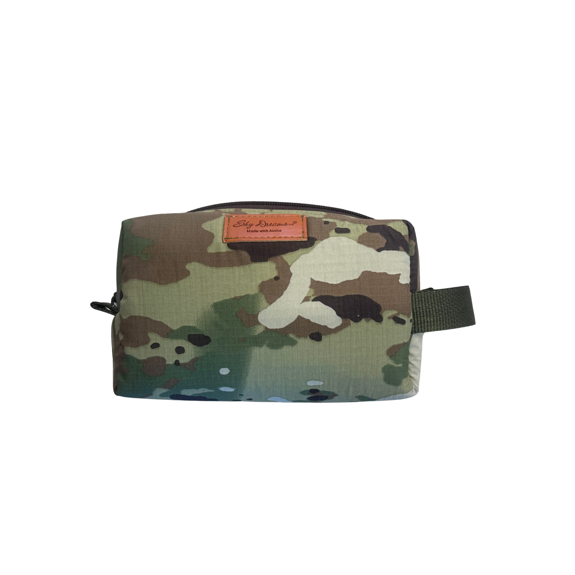 Mini Jet set cosmetic/toiletry bag-Camoflauge