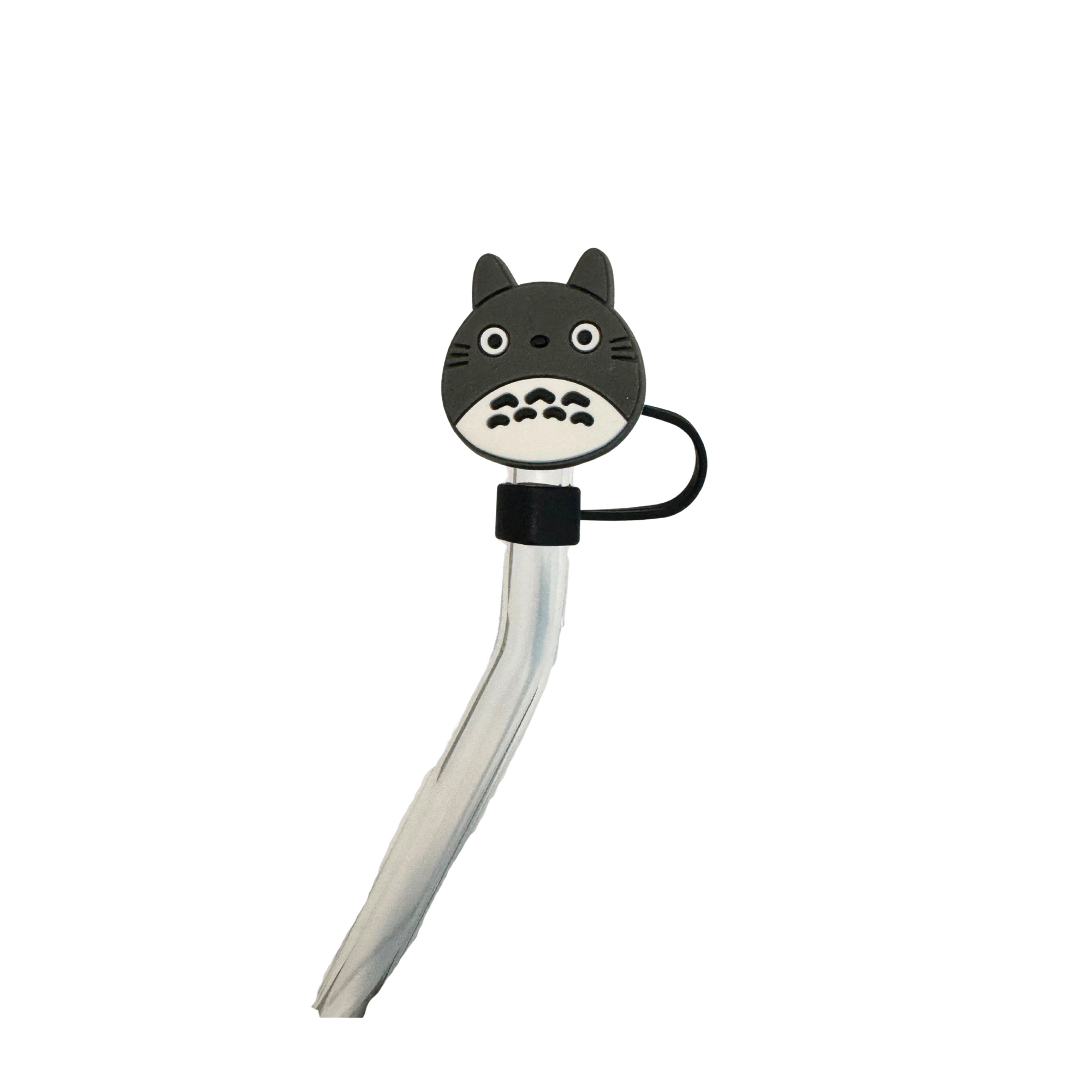 Limited edition-Silicone Straw topper-Black Cat