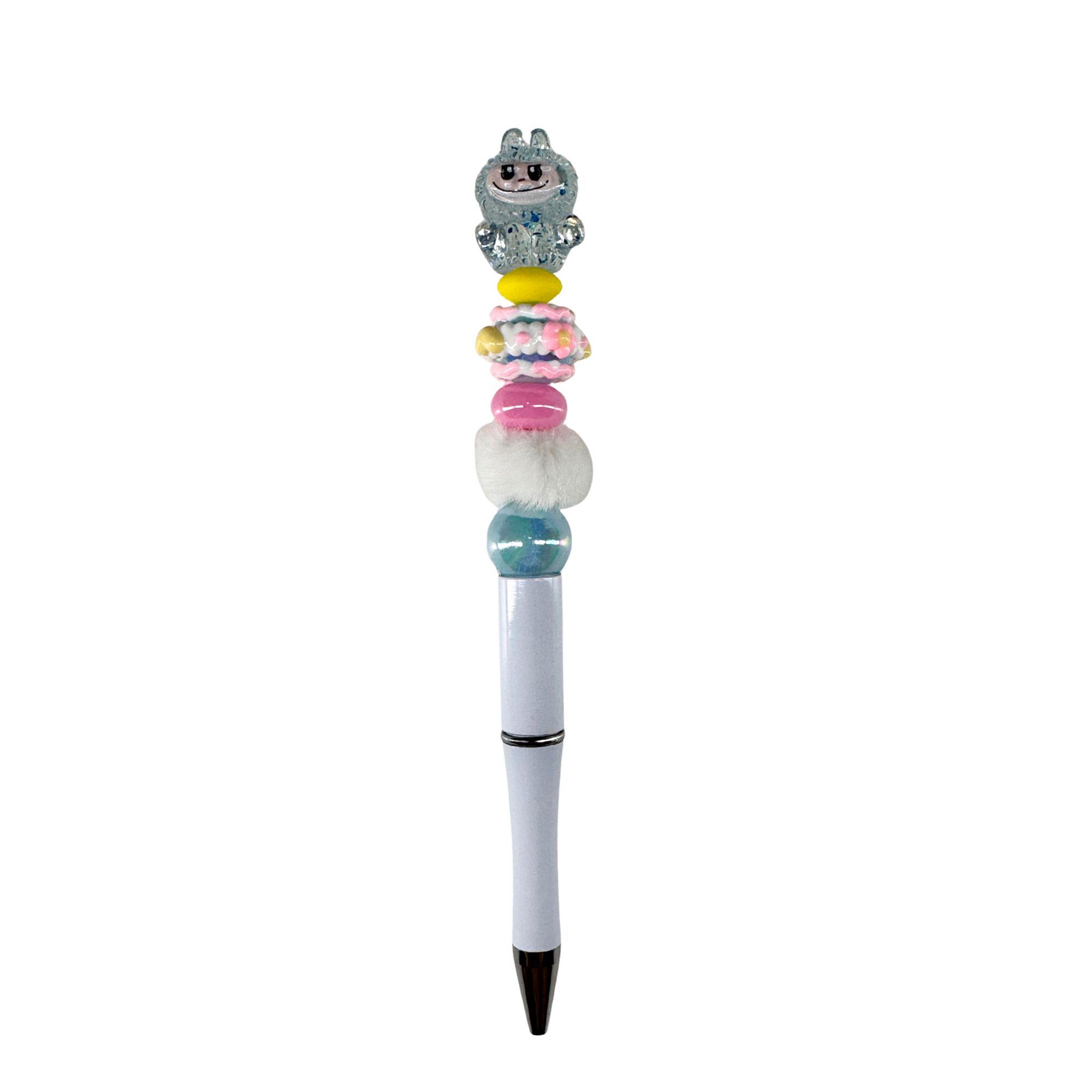 Limited edition-Kawaii Beadable pens w/ refill-Design 4