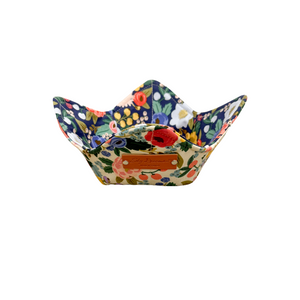 Reversible bowl holder-Vintage Rose Navy/Vintage Rose