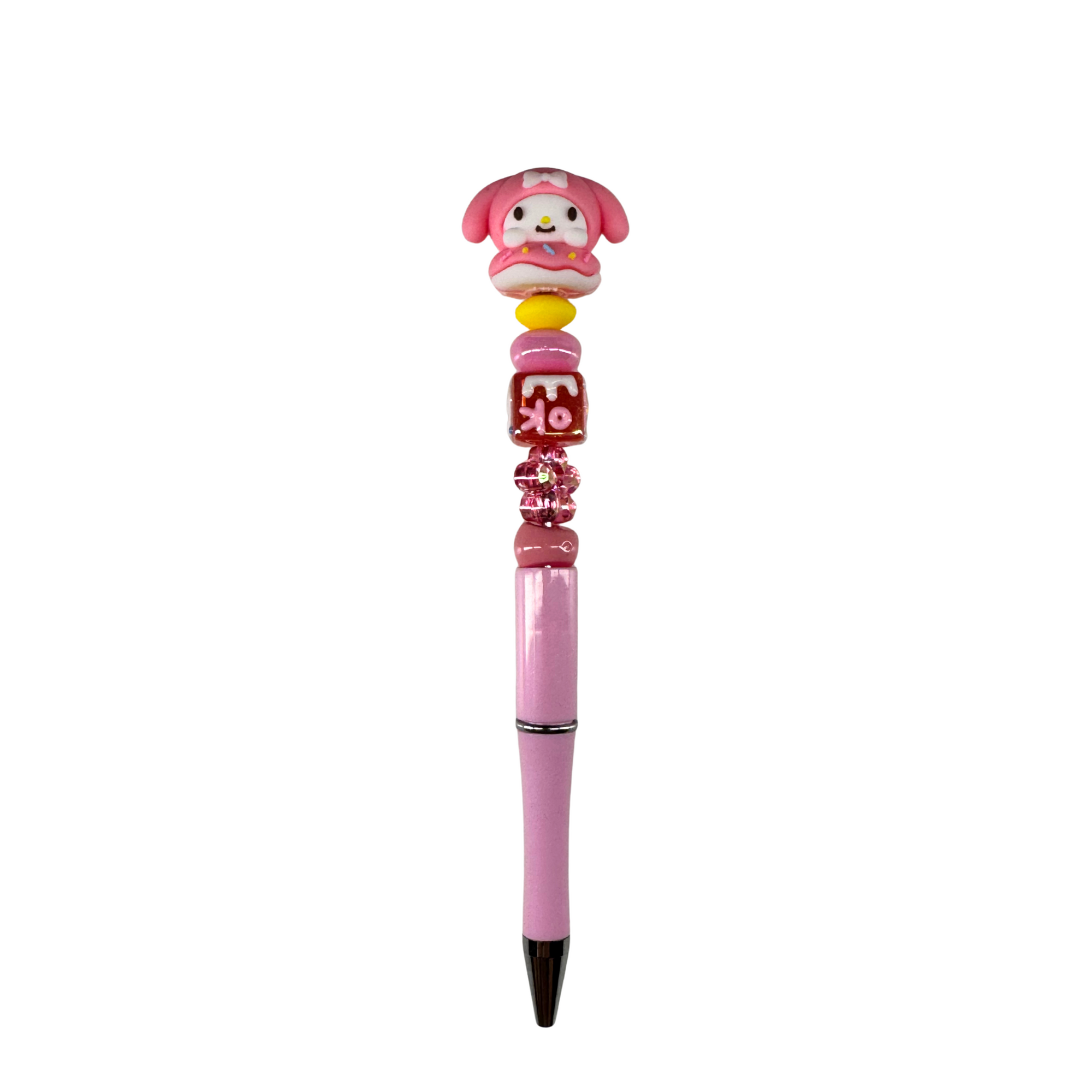 Limited edition-Kawaii Beadable pens w/ refill-Design 5