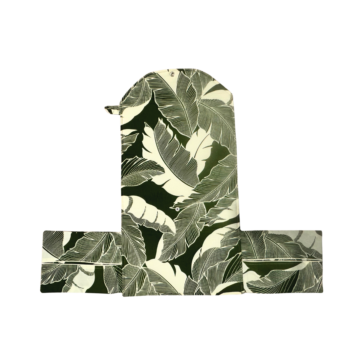 Nevaeh Travel Changing Mat-Large Green Monstera