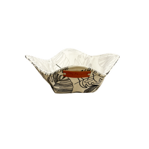 Reversible bowl holder-Aloha Surf/Large Monstera Scattered