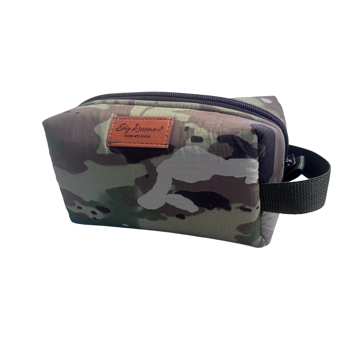 Mini Jet set cosmetic/toiletry bag-Camoflauge