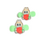 Limited edition-Pastel hairclips-Design 2