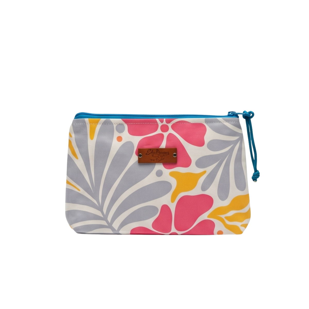 Waterproof Travel Pouch - Pua Aloalo Rose