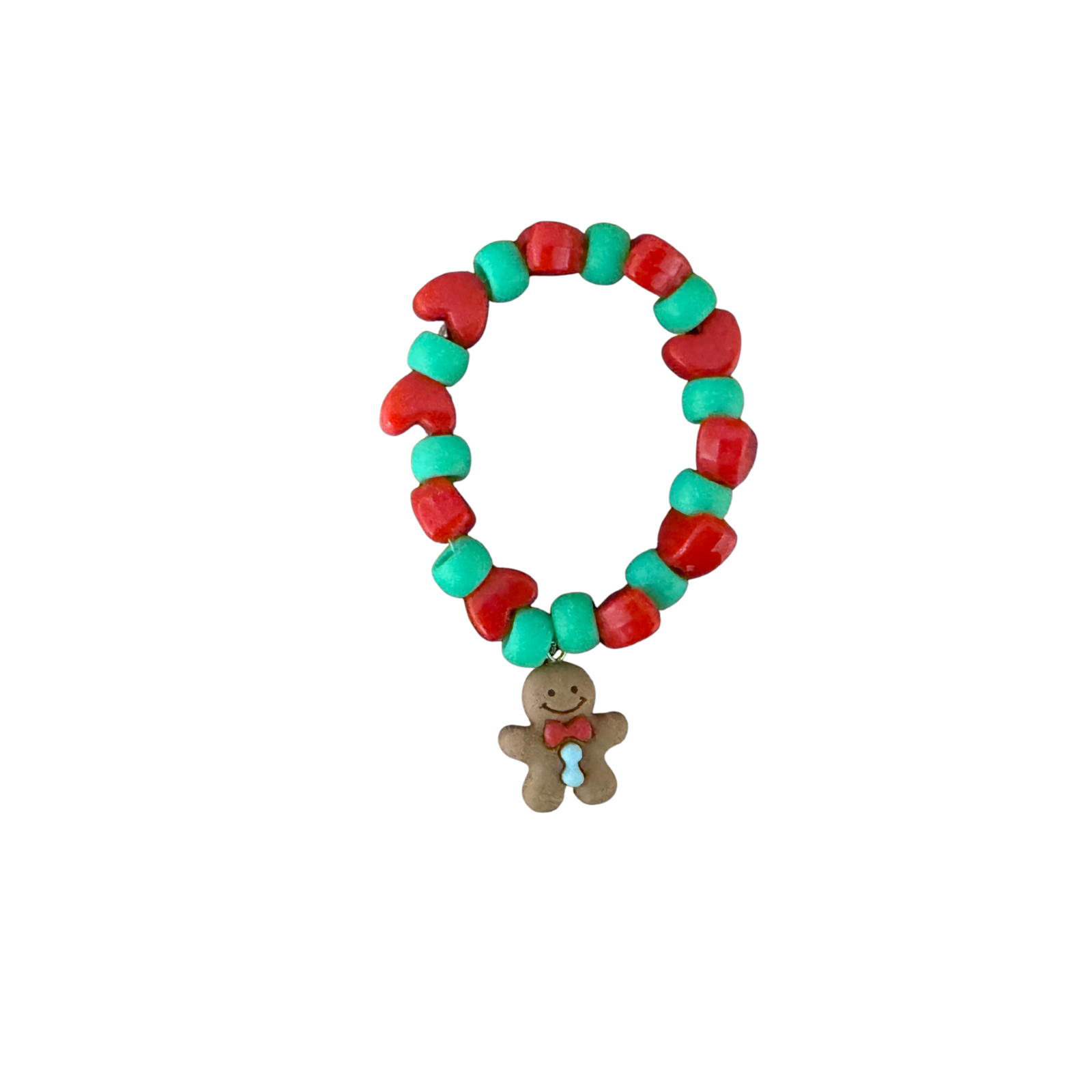 Violet's Sparkle shop-Large bracelet w/ charm-Gingerbread