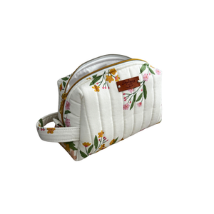 Limited Edition-From Denmark with Love: Large Dopp/Toiletry bag-Pink florals