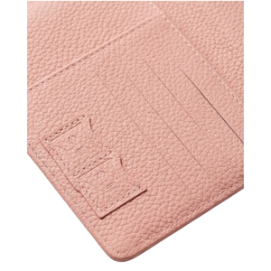Passport Gift Set – Pink Vegan Leather + Clear Hard Shell Pouch