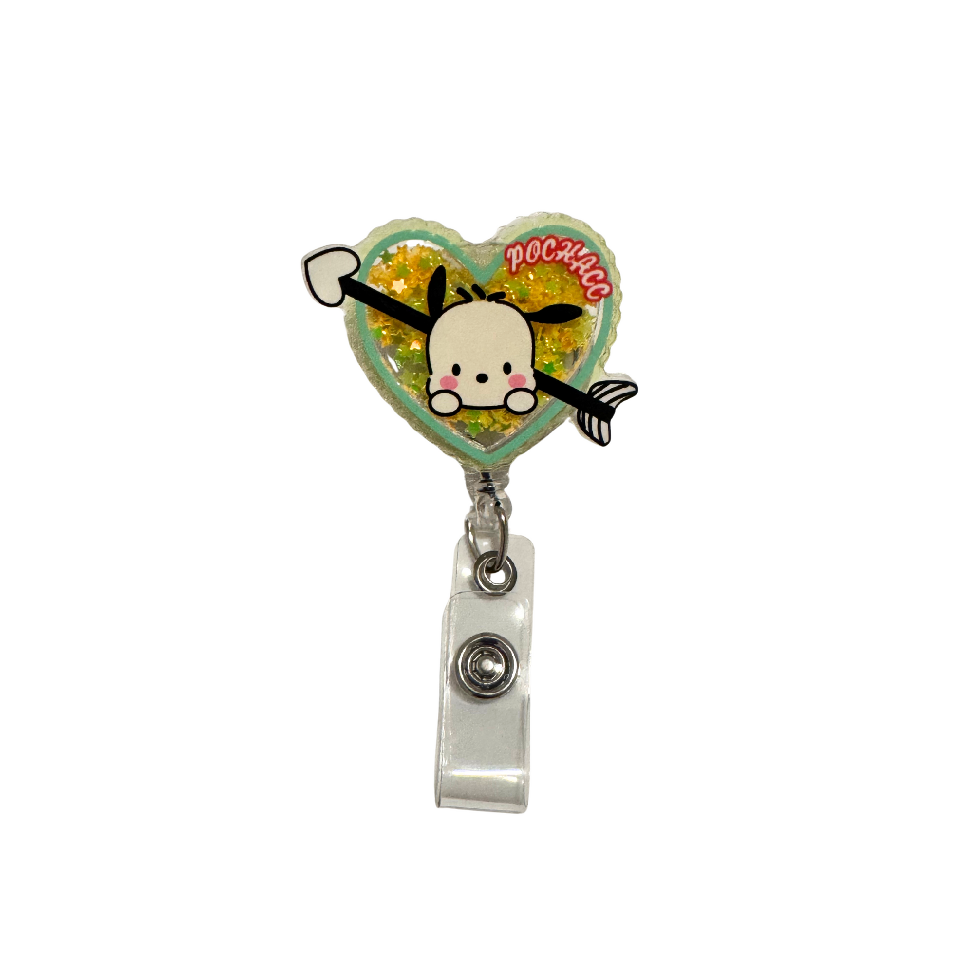 Limited edition-Badge Reel with FREE plastic card holder-Design 2