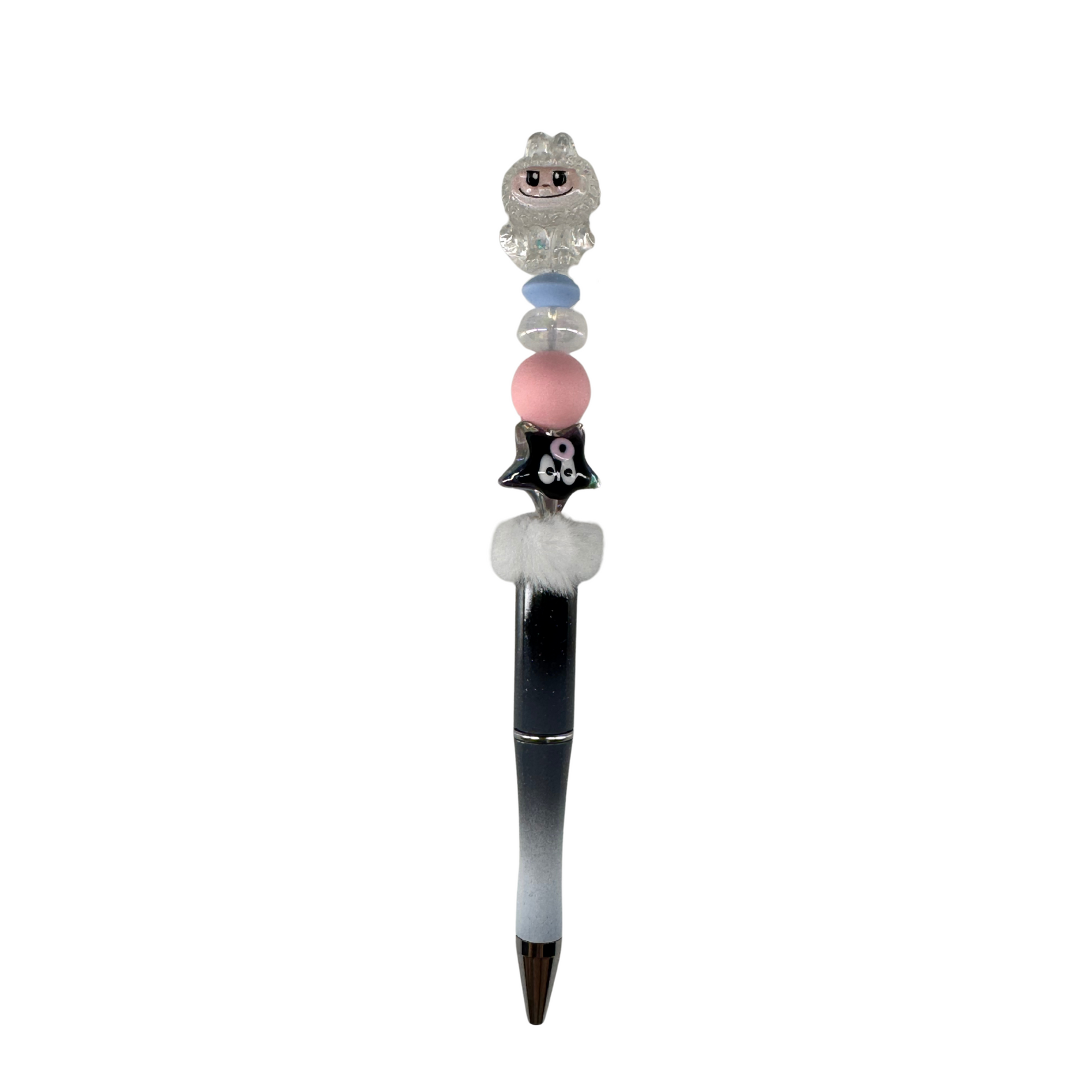Limited edition-Kawaii Beadable pens w/ refill-Design 6