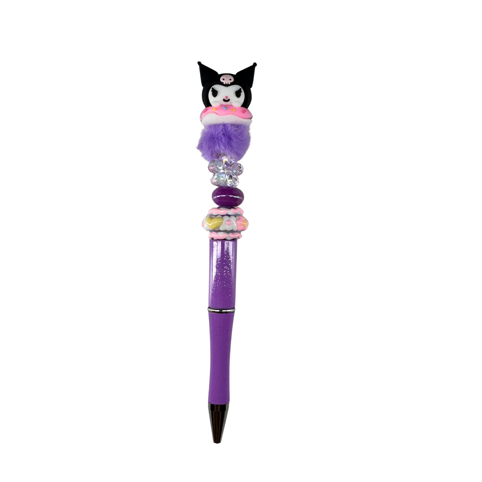 Limited edition-Kawaii Beadable pens w/ refill-Design 7