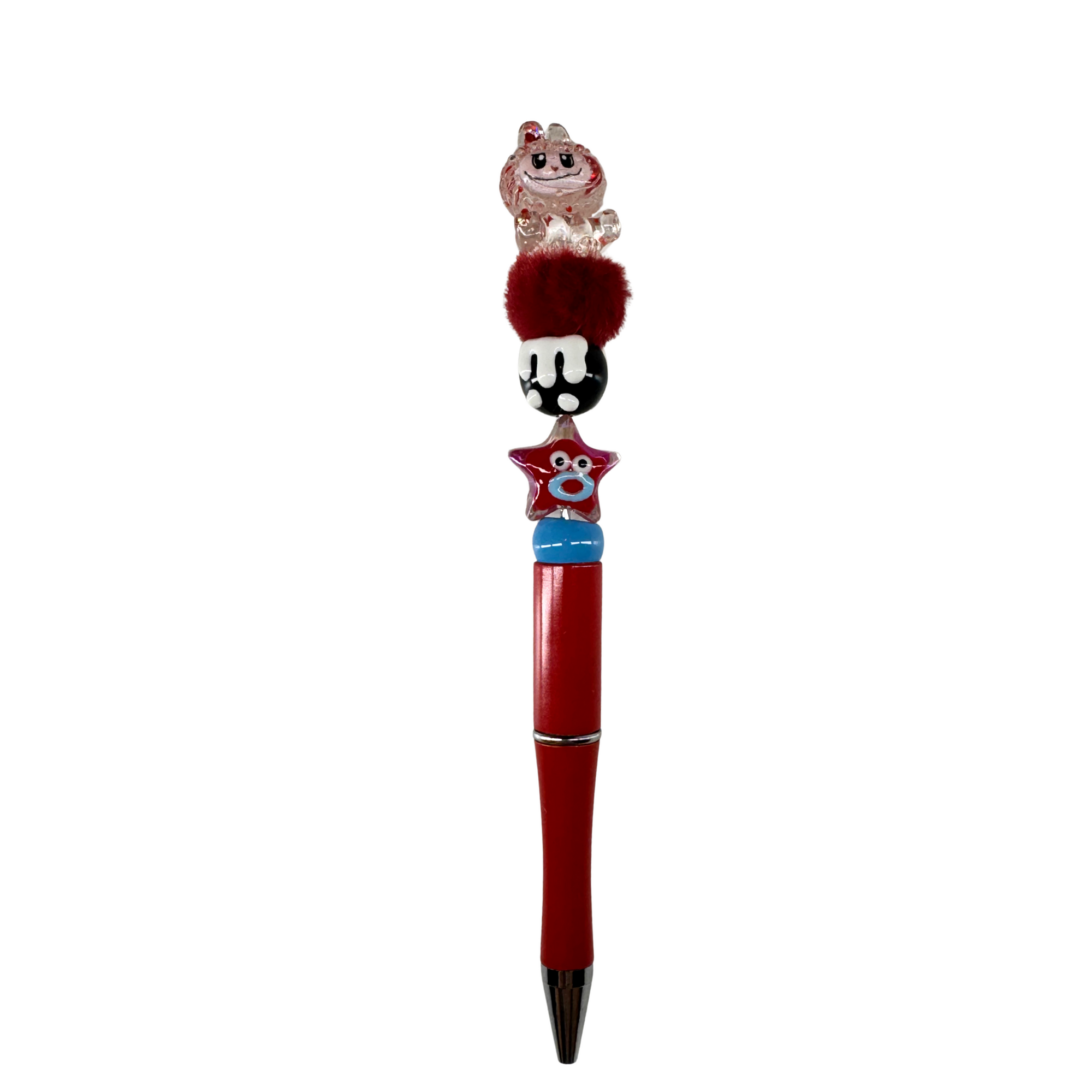Limited edition-Kawaii Beadable pens w/ refill-Design 8
