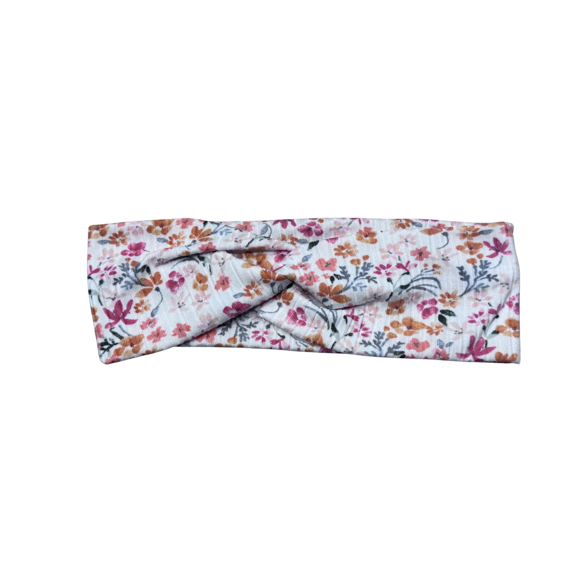 Halo Haus twisted headband-Small peach blossom