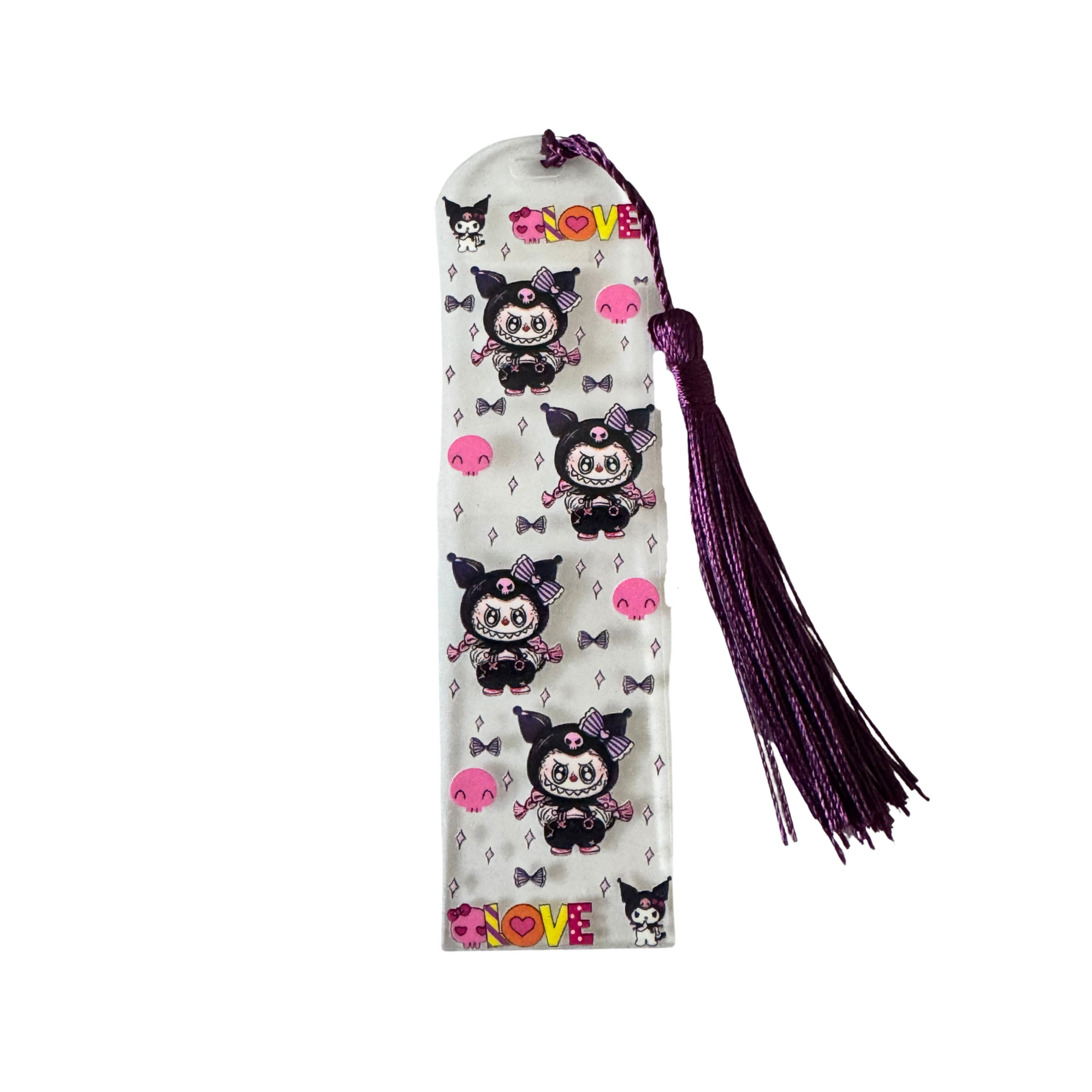 Limited edition-Acrylic Bookmark with Tassel-Kawaii #3