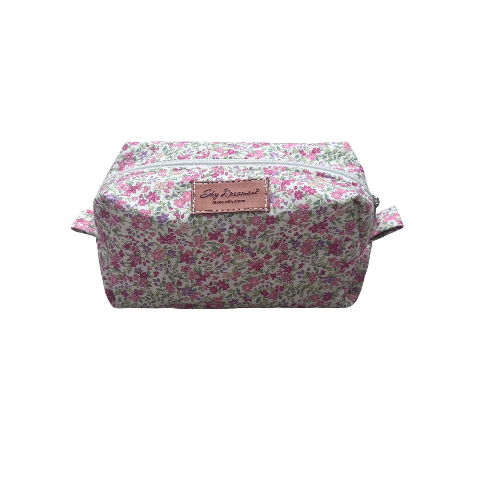 Mini cosmetic/toiletry bag-Flower garden