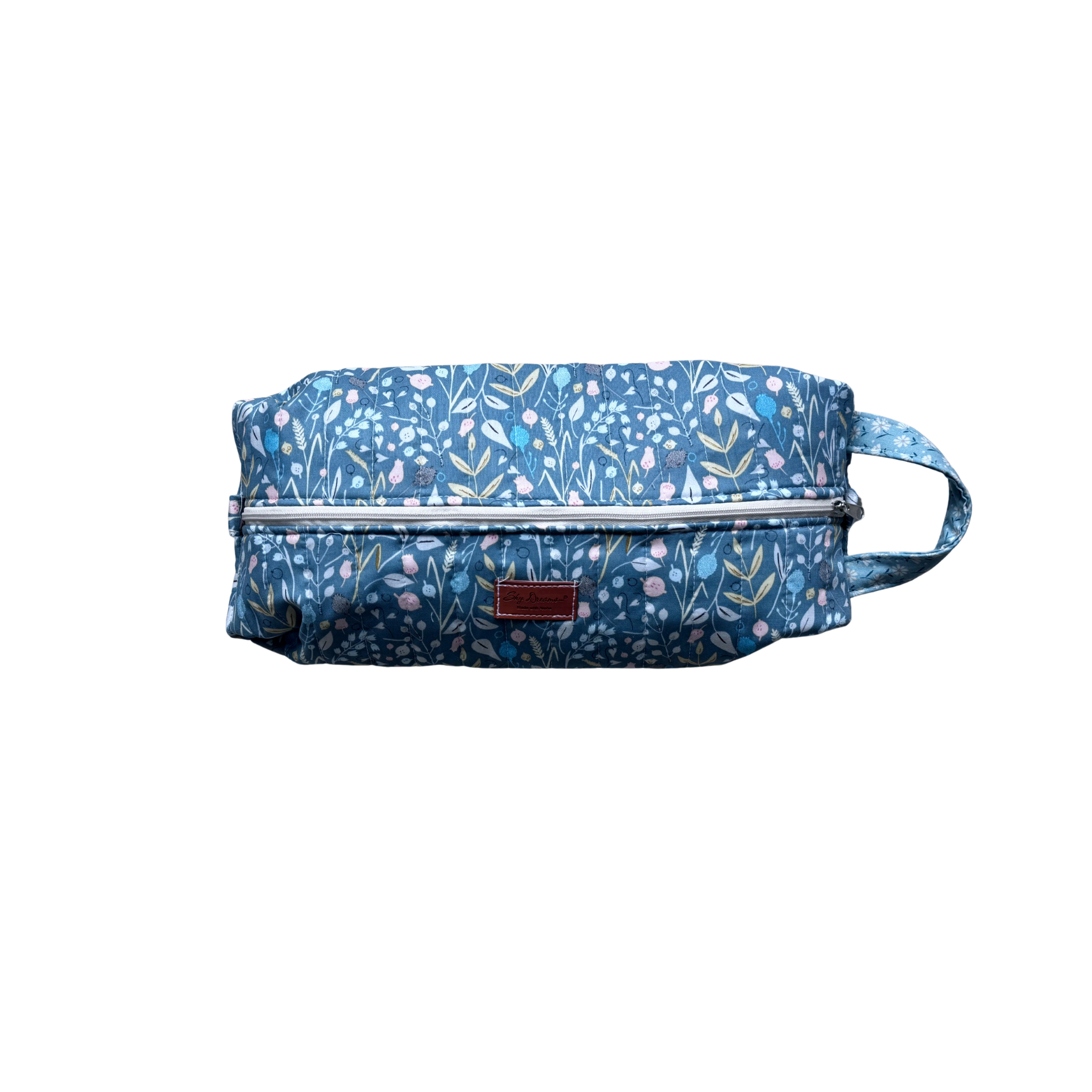 SkyPac hair tool bag-Floral tulips