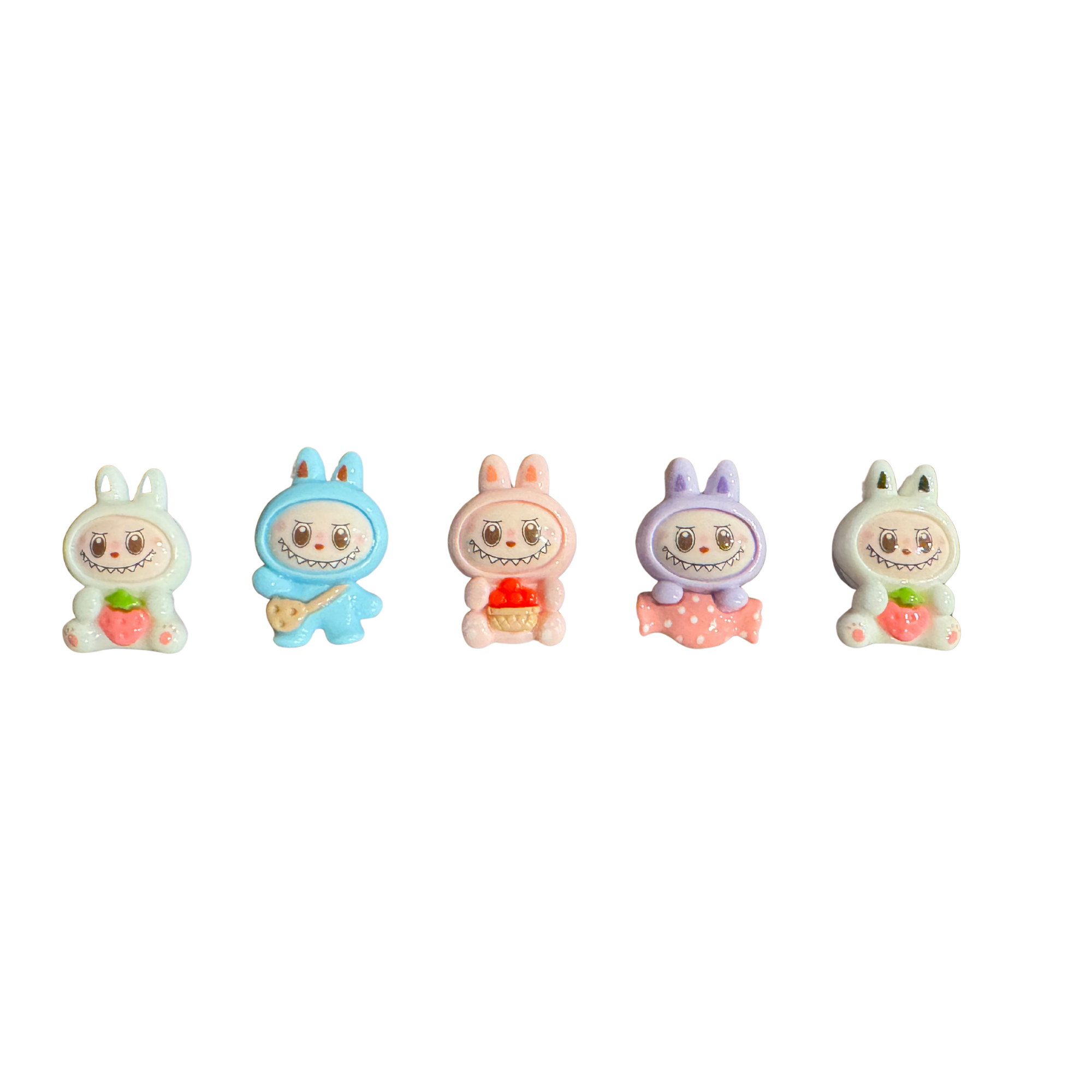 Limited edition-Mini Magnets set of 5-Monster #3