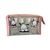 Limited edition-Clear toiletry bag with 4 bottles Design 6a