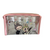 Limited edition-Clear toiletry bag with 4 bottles Design 1a
