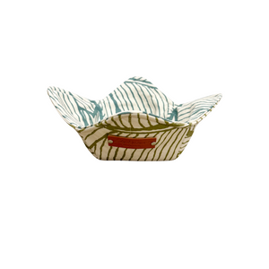 Reversible bowl holder-Mai'a Green/Mai'a Blue