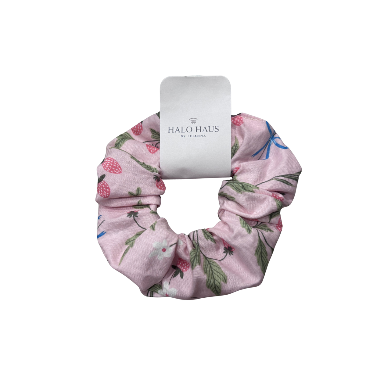 Halo Haus scrunchies-Strawberry fields